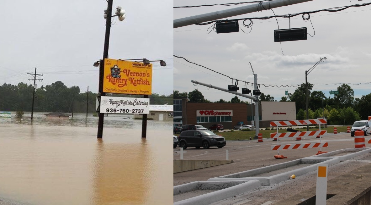 Public reports Medians on 105 increase flood damage prompting calls for removal