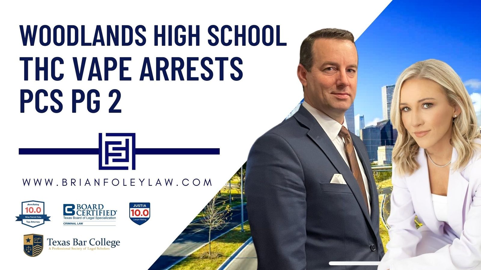 Conroe Criminal Defense Attorney - Vape Pens at The Woodlands High School
