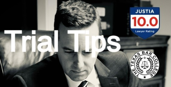 Montgomery County Criminal Defense Attorney - Trial Tips - Look, but don't talk like a lawyer.